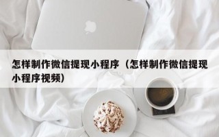 潮州怎样制作微信提现小程序（怎样制作微信提现小程序视频）