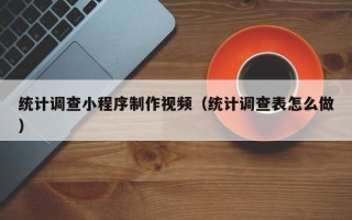 潮州统计调查小程序制作视频（统计调查表怎么做）